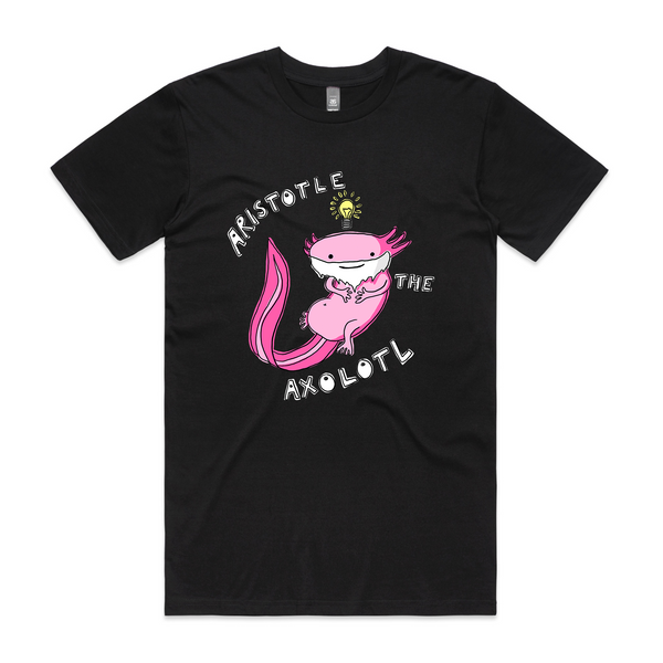 Aristotle The Axolotl Tee