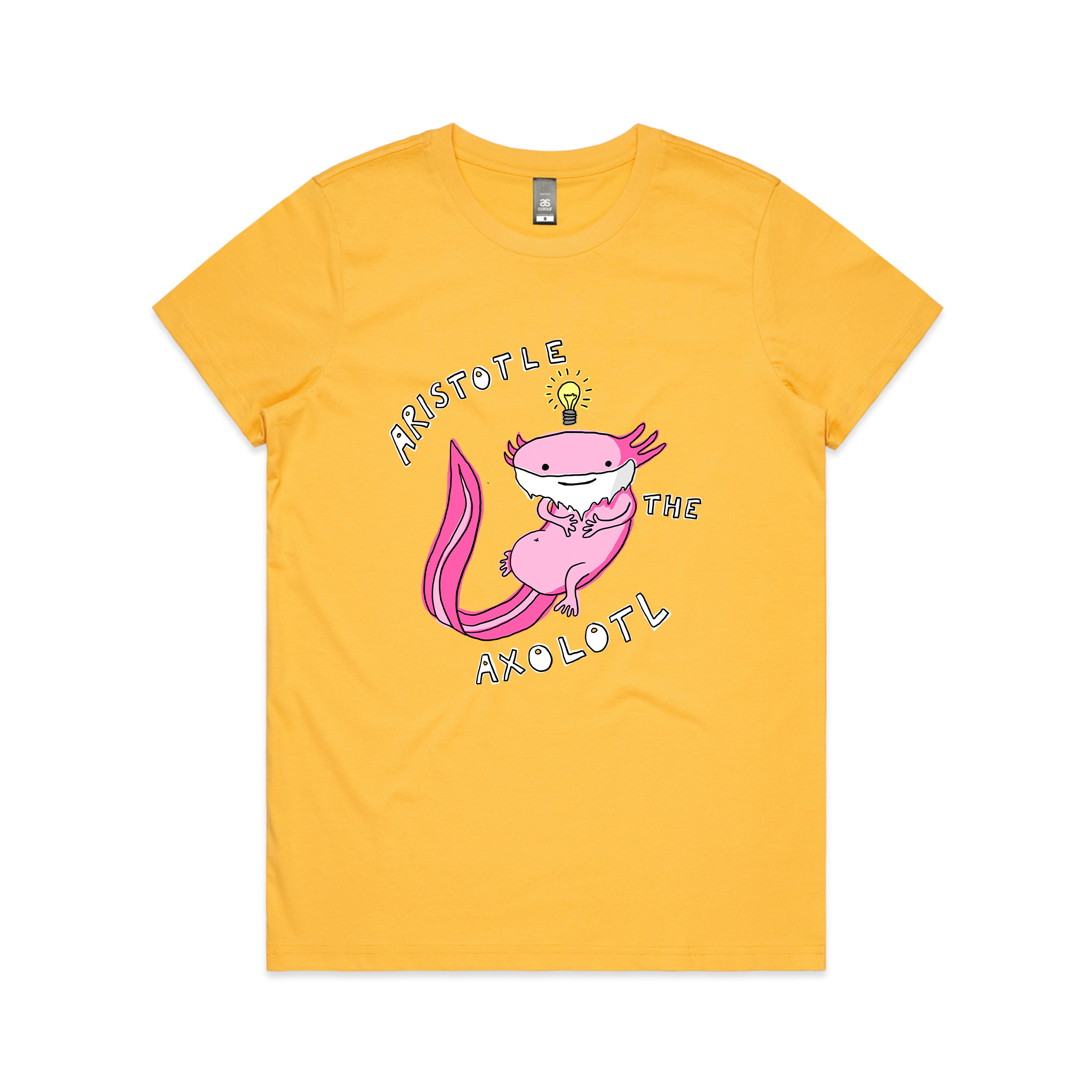 Aristotle The Axolotl Tee