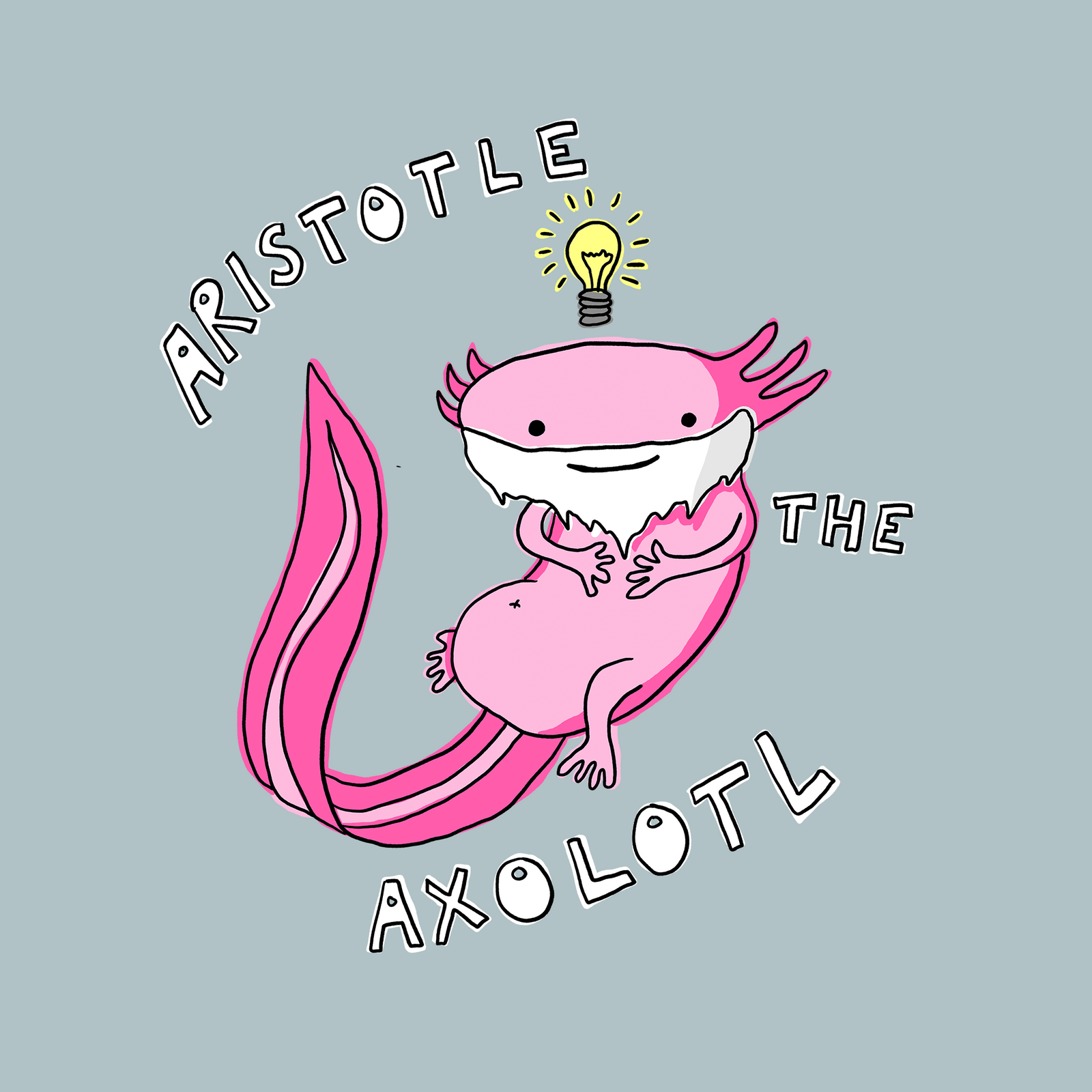 Aristotle The Axolotl Tee
