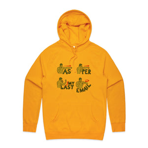 As Per My Last Email Hoodie
