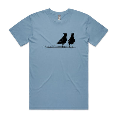 Attempted Murder Tee by Lonely Kids Club. All clothing from our T-shirts to our shorts and hoodies are ethically made, and printed packed and shipped from Sydney.
