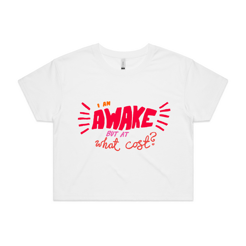 Awake Tee by Lonely Kids Club. All clothing from our T-shirts to our shorts and hoodies are ethically made, and printed packed and shipped from Sydney.