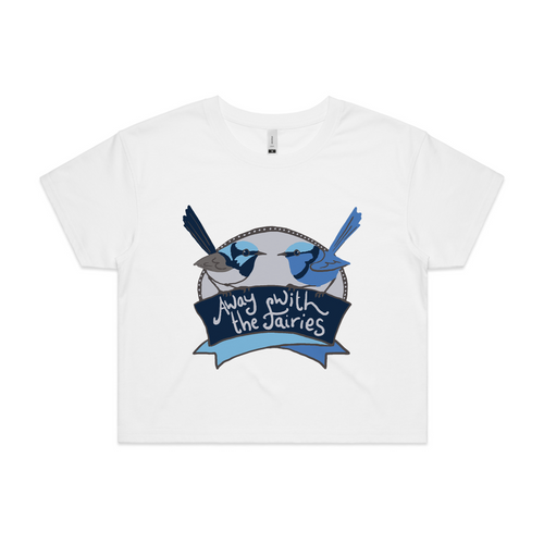 Away With The Fairies Tee by Lonely Kids Club. All clothing from our T-shirts to our shorts and hoodies are ethically made, and printed packed and shipped from Sydney.