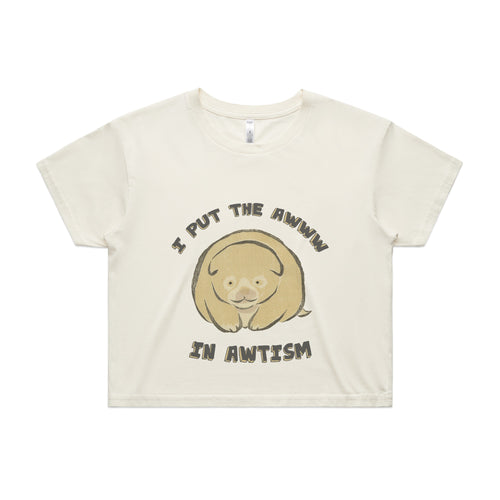 Awtism Tee by Lonely Kids Club. All clothing from our T-shirts to our shorts and hoodies are ethically made, and printed packed and shipped from Sydney.