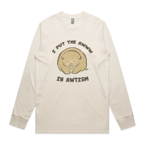 Awtism Tee by Lonely Kids Club. All clothing from our T-shirts to our shorts and hoodies are ethically made, and printed packed and shipped from Sydney.