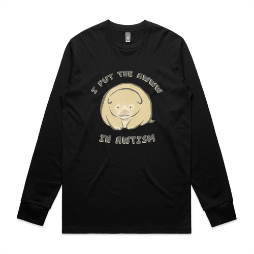 Awtism Tee by Lonely Kids Club. All clothing from our T-shirts to our shorts and hoodies are ethically made, and printed packed and shipped from Sydney.