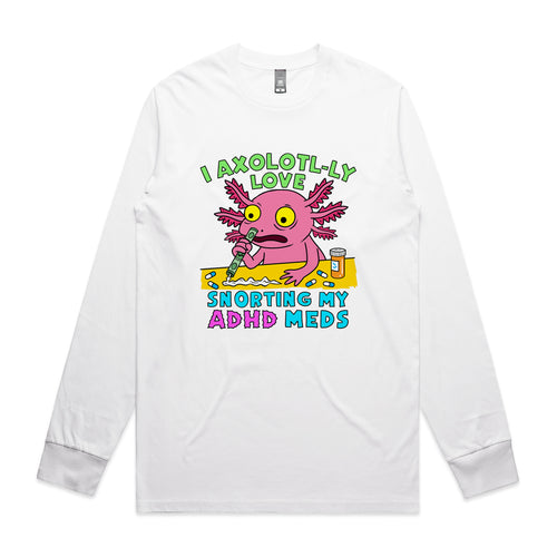 Axolotl-ly Tee by Lonely Kids Club. All clothing from our T-shirts to our shorts and hoodies are ethically made, and printed packed and shipped from Sydney.