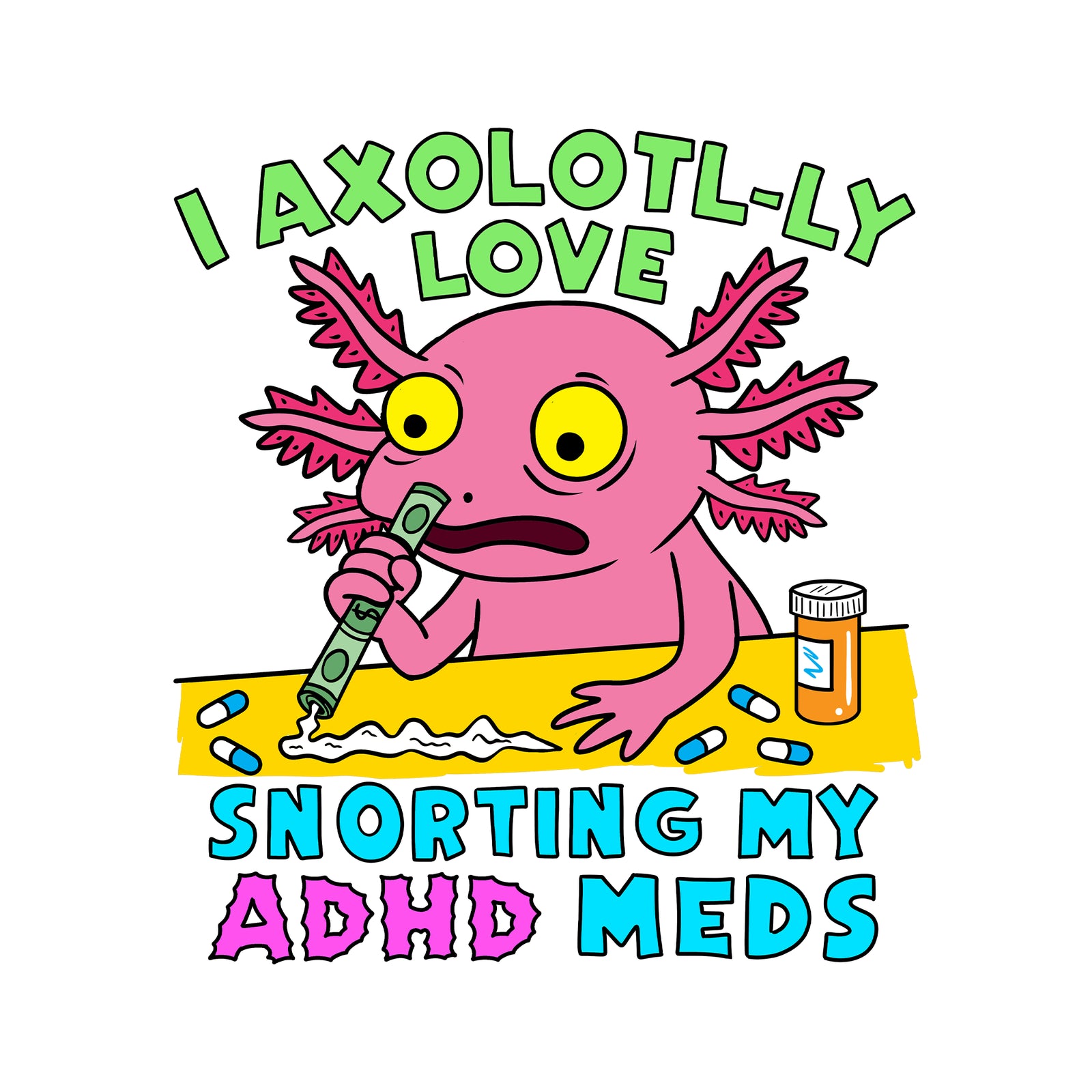 Axolotl-ly Tee