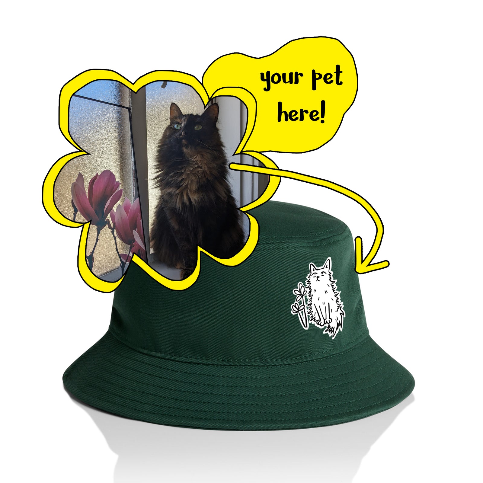 Badly Drawn Pet Hat