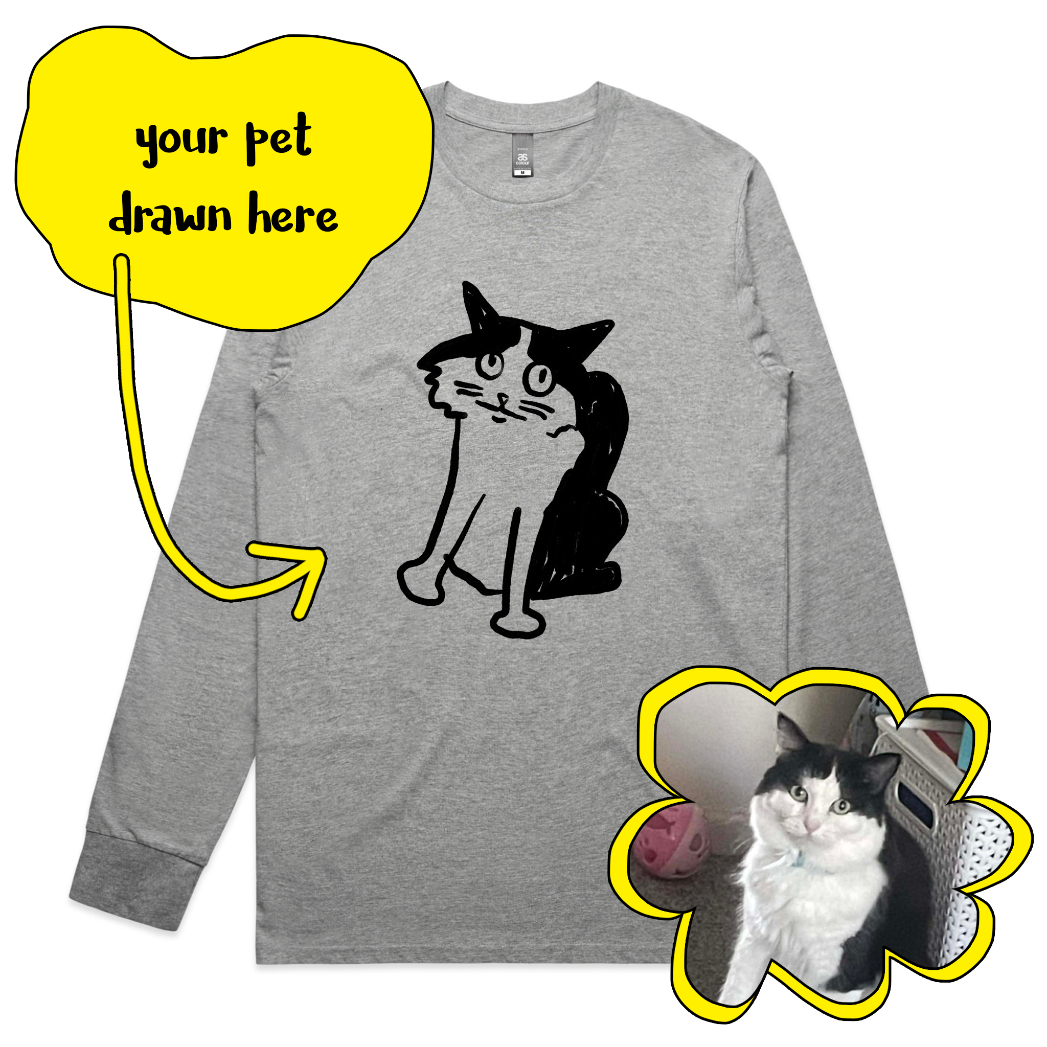 Badly Drawn Pet Tee