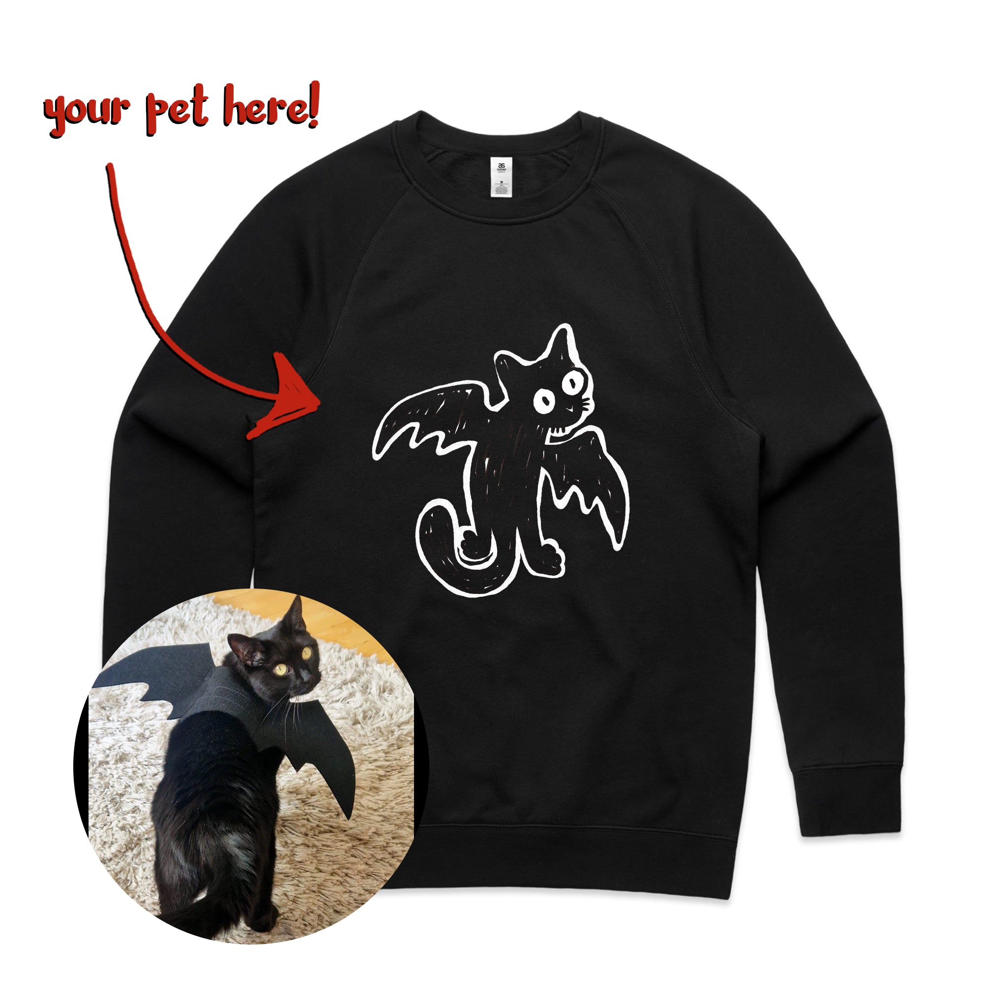 Badly Drawn Pet Jumper