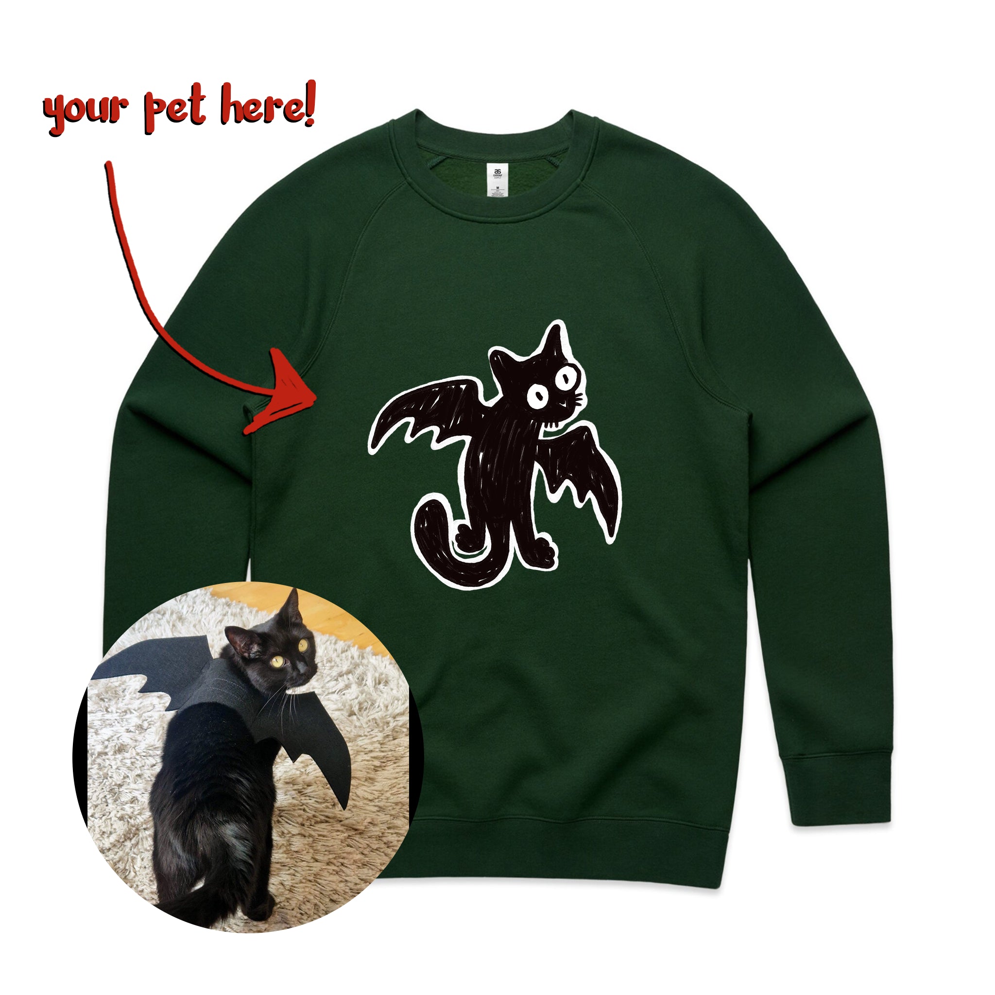 Badly Drawn Pet Jumper