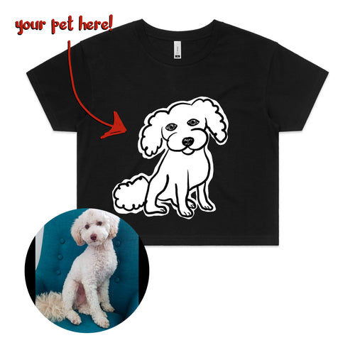 Badly Drawn Pet Tee by Lonely Kids Club. All clothing from our T-shirts to our shorts and hoodies are ethically made, and printed packed and shipped from Sydney.