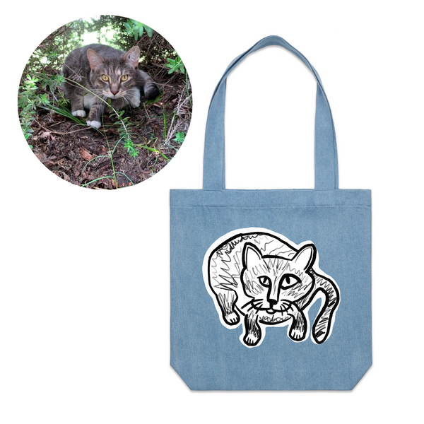 Badly Drawn Pet Tote