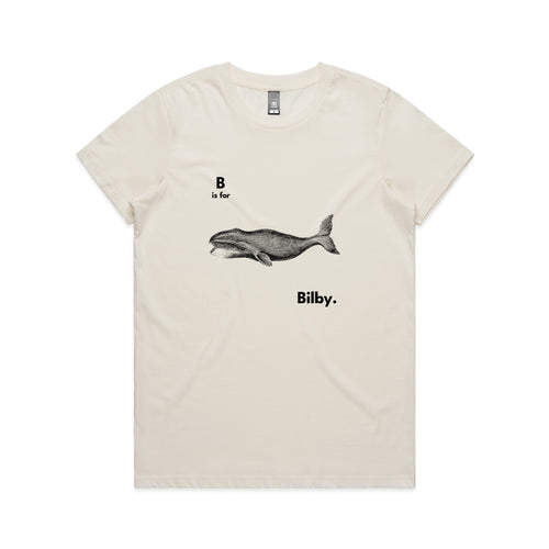 B Is For Bilby Tee by Lonely Kids Club. All clothing from our T-shirts to our shorts and hoodies are ethically made, and printed packed and shipped from Sydney.