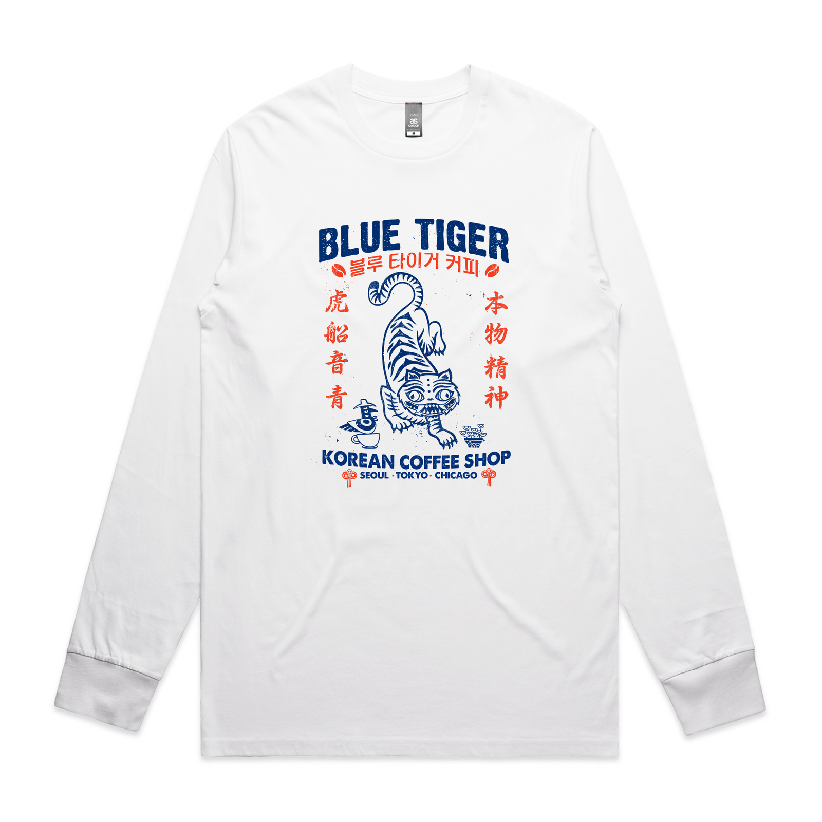 Blue Tiger Coffee Tee