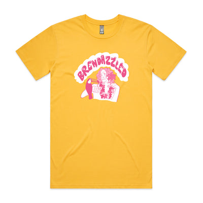 Brendazzled Tee by Lonely Kids Club. All clothing from our T-shirts to our shorts and hoodies are ethically made, and printed packed and shipped from Sydney.