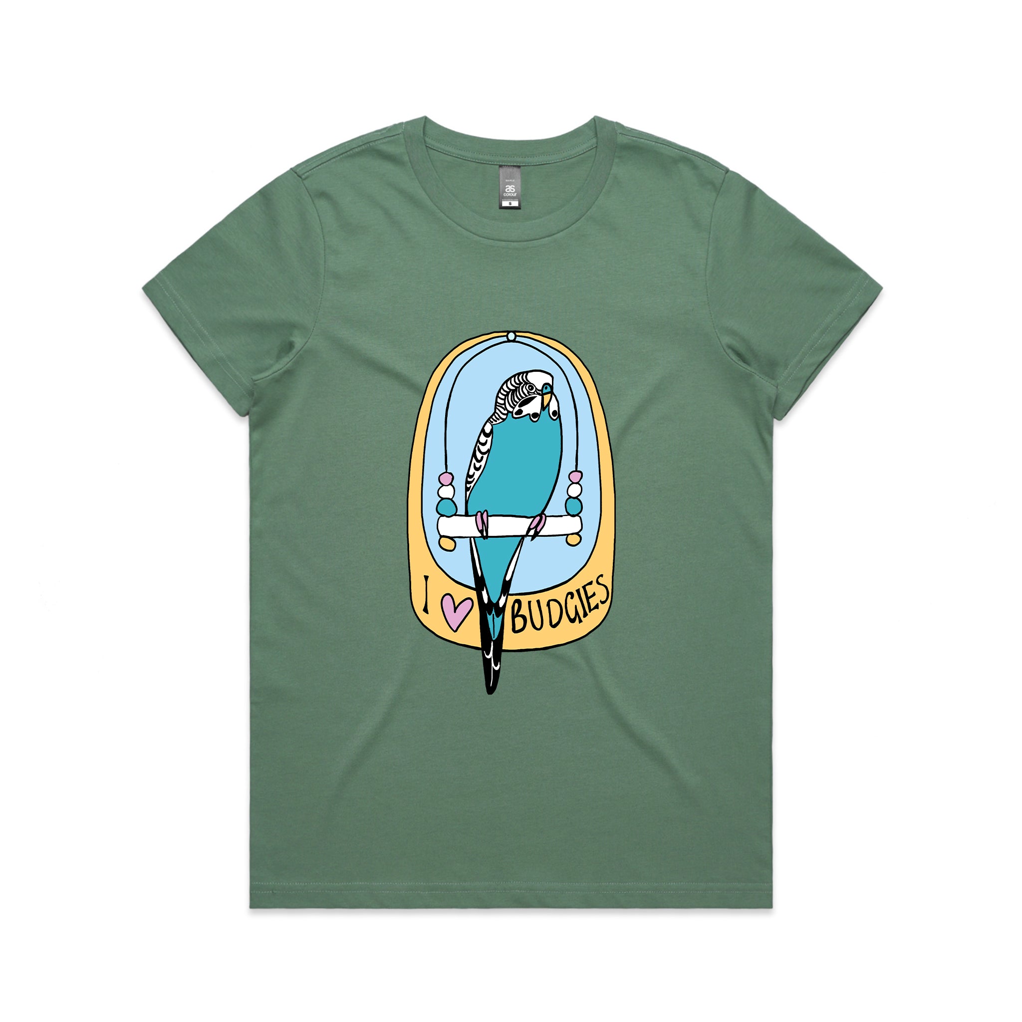 I Love Budgies Tee
