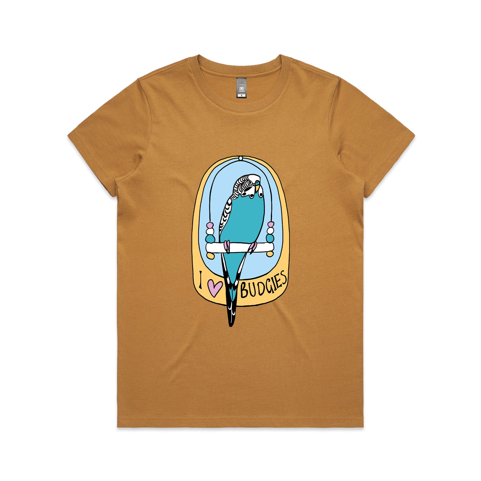 I Love Budgies Tee