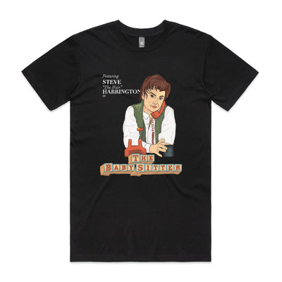 The Baby-Sitter Tee by Lonely Kids Club. All clothing from our T-shirts to our shorts and hoodies are ethically made, and printed packed and shipped from Sydney.