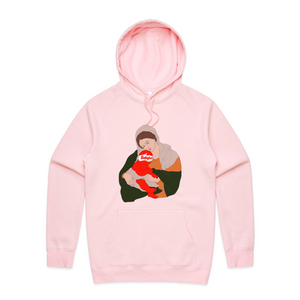 Baby Cheesus Hoodie by Lonely Kids Club. All clothing from our T-shirts to our shorts and hoodies are ethically made, and printed packed and shipped from Sydney.