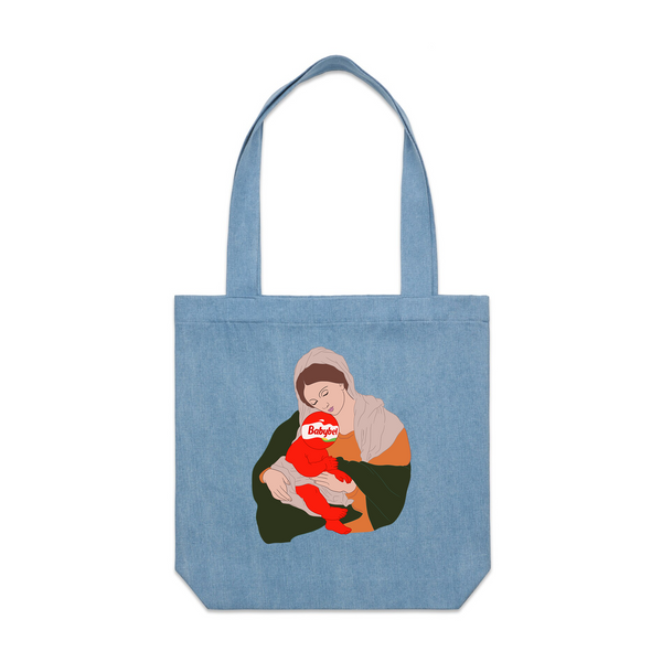 Baby Cheesus Tote