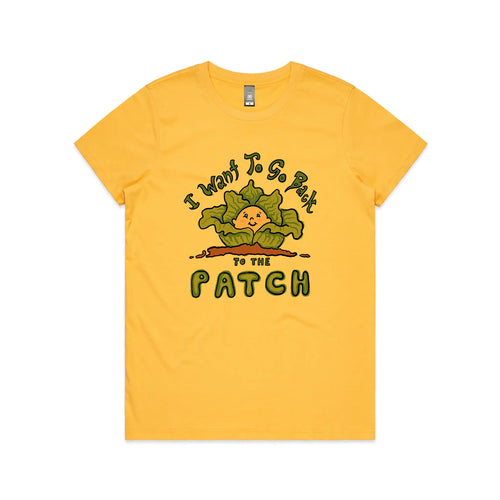 Back To The Patch Tee by Lonely Kids Club. All clothing from our T-shirts to our shorts and hoodies are ethically made, and printed packed and shipped from Sydney.