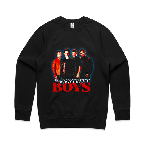 Backstreet Boys Jumper by Lonely Kids Club. All clothing from our T-shirts to our shorts and hoodies are ethically made, and printed packed and shipped from Sydney.