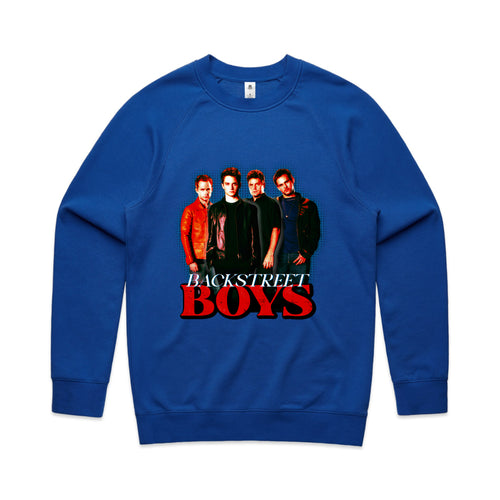 Backstreet Boys Jumper by Lonely Kids Club. All clothing from our T-shirts to our shorts and hoodies are ethically made, and printed packed and shipped from Sydney.