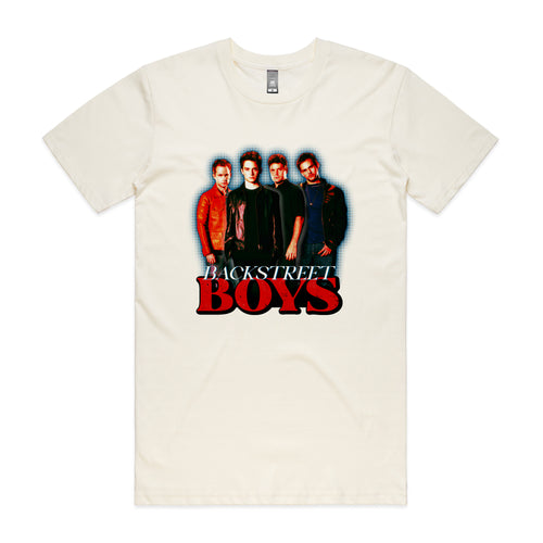 Backstreet Boys Tee by Lonely Kids Club. All clothing from our T-shirts to our shorts and hoodies are ethically made, and printed packed and shipped from Sydney.
