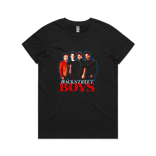 Backstreet Boys Tee by Lonely Kids Club. All clothing from our T-shirts to our shorts and hoodies are ethically made, and printed packed and shipped from Sydney.