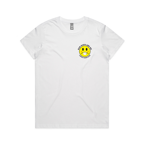 Bad Days are Okay Tee by Lonely Kids Club. All clothing from our T-shirts to our shorts and hoodies are ethically made, and printed packed and shipped from Sydney.