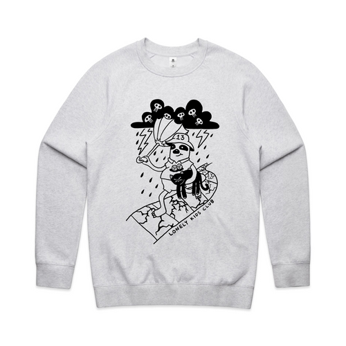 Bad Omens Jumper by Lonely Kids Club. All clothing from our T-shirts to our shorts and hoodies are ethically made, and printed packed and shipped from Sydney.