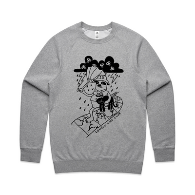 Bad Omens Jumper by Lonely Kids Club. All clothing from our T-shirts to our shorts and hoodies are ethically made, and printed packed and shipped from Sydney.