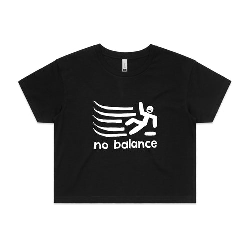 No Balance Tee by Lonely Kids Club. All clothing from our T-shirts to our shorts and hoodies are ethically made, and printed packed and shipped from Sydney.