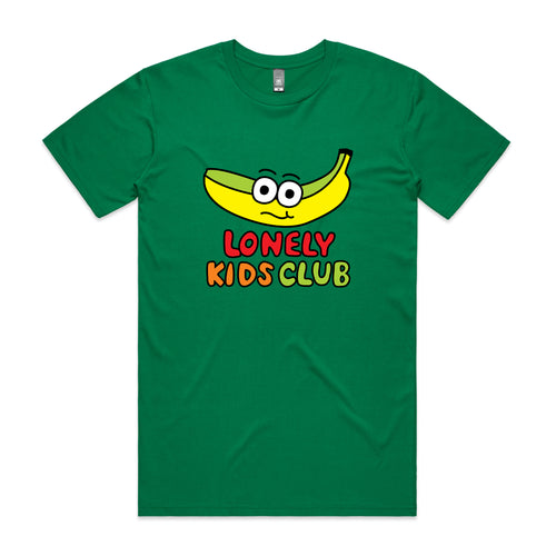 Banana Tee by Lonely Kids Club. All clothing from our T-shirts to our shorts and hoodies are ethically made, and printed packed and shipped from Sydney.