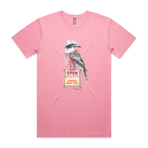 Basil The Butcher Tee by Lonely Kids Club. All clothing from our T-shirts to our shorts and hoodies are ethically made, and printed packed and shipped from Sydney.