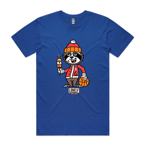 Basketball Tee by Lonely Kids Club. All clothing from our T-shirts to our shorts and hoodies are ethically made, and printed packed and shipped from Sydney.