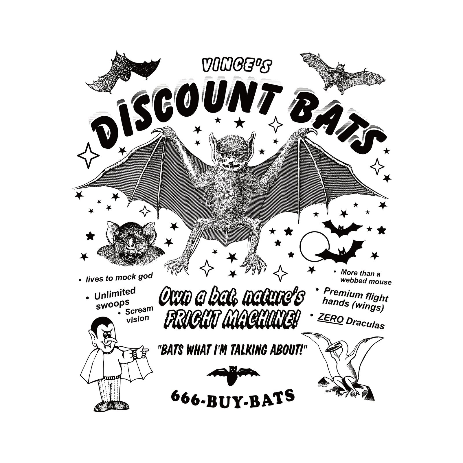 Discount Bats Tee