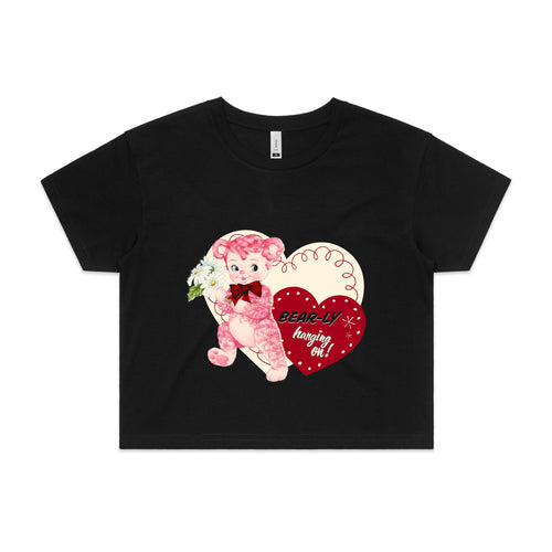 Bearly Hanging On Tee by Lonely Kids Club. All clothing from our T-shirts to our shorts and hoodies are ethically made, and printed packed and shipped from Sydney.