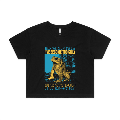 Become Too Silly Tee by Lonely Kids Club. All clothing from our T-shirts to our shorts and hoodies are ethically made, and printed packed and shipped from Sydney.