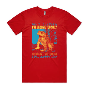 Become Too Silly Tee by Lonely Kids Club. All clothing from our T-shirts to our shorts and hoodies are ethically made, and printed packed and shipped from Sydney.