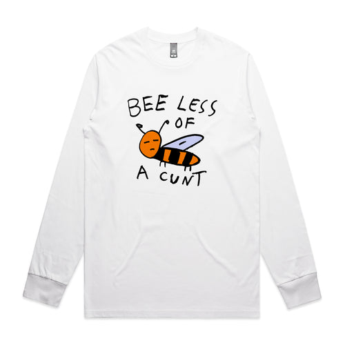 Bee Less Tee by Lonely Kids Club. All clothing from our T-shirts to our shorts and hoodies are ethically made, and printed packed and shipped from Sydney.