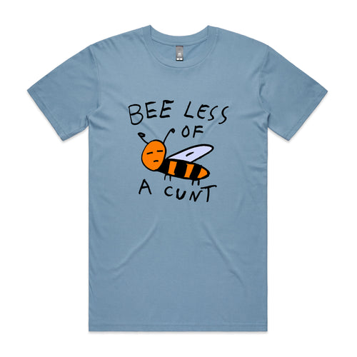 Bee Less Tee by Lonely Kids Club. All clothing from our T-shirts to our shorts and hoodies are ethically made, and printed packed and shipped from Sydney.