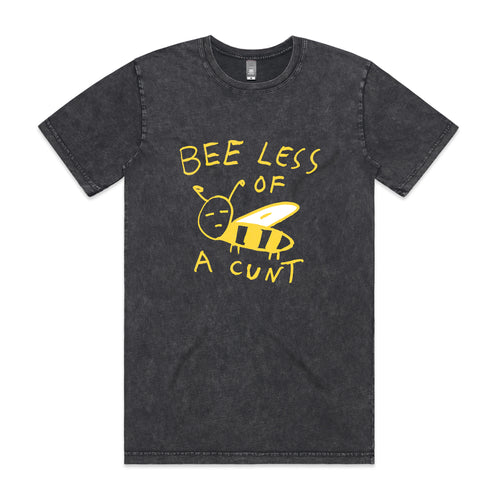 Bee Less Tee by Lonely Kids Club. All clothing from our T-shirts to our shorts and hoodies are ethically made, and printed packed and shipped from Sydney.