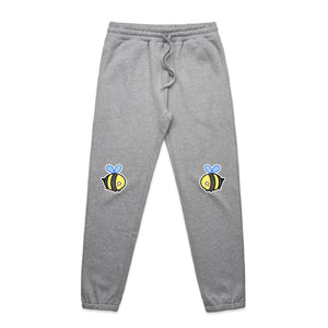 Bees Knees Track Pants by Lonely Kids Club. All clothing from our T-shirts to our shorts and hoodies are ethically made, and printed packed and shipped from Sydney.