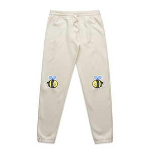 Bees Knees Track Pants by Lonely Kids Club. All clothing from our T-shirts to our shorts and hoodies are ethically made, and printed packed and shipped from Sydney.