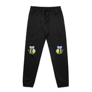 Bees Knees Track Pants by Lonely Kids Club. All clothing from our T-shirts to our shorts and hoodies are ethically made, and printed packed and shipped from Sydney.
