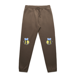 Bees Knees Track Pants by Lonely Kids Club. All clothing from our T-shirts to our shorts and hoodies are ethically made, and printed packed and shipped from Sydney.
