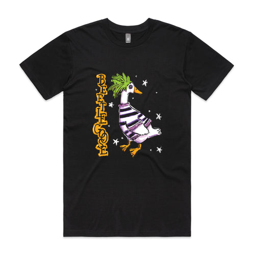 Beetlegoose Tee by Lonely Kids Club. All clothing from our T-shirts to our shorts and hoodies are ethically made, and printed packed and shipped from Sydney.